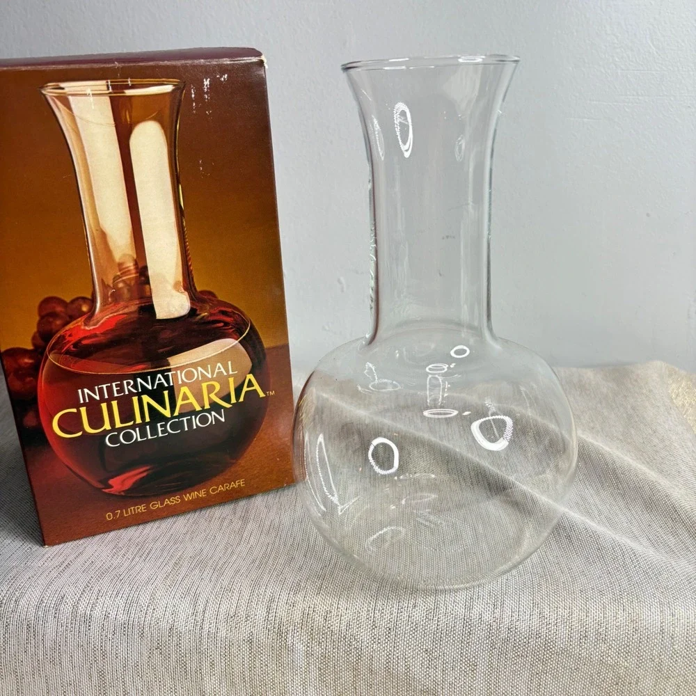 International Culinaria Collection 07 Litre Glass Wine Carafe Made in France